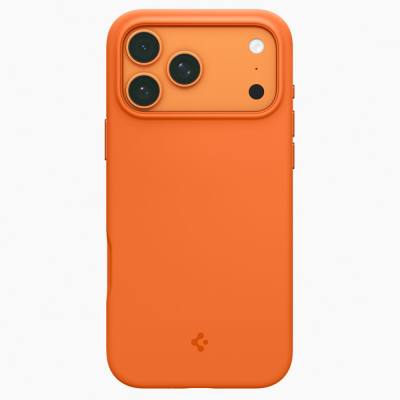 Θήκη Spigen Silicone Fit Magsafe για Apple iPhone 17 Pro Max Πορτοκαλί