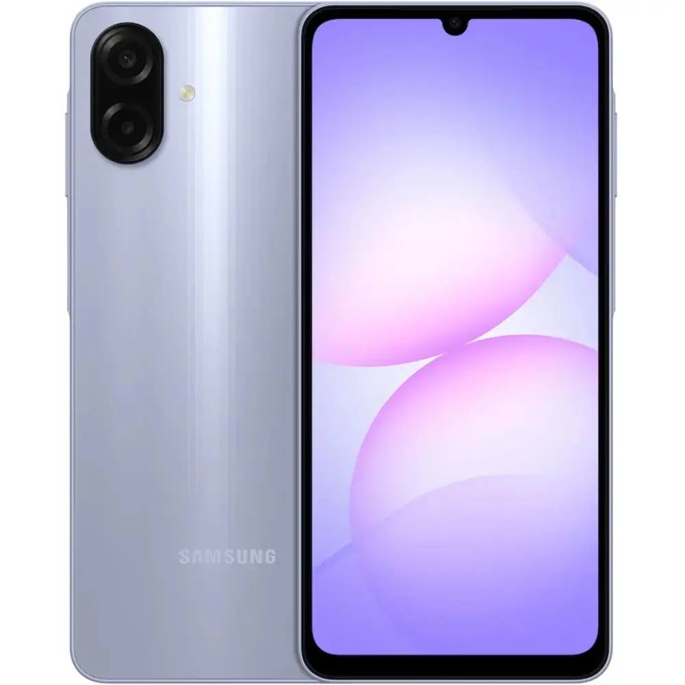 Samsung SM-A075 Galaxy A07 4G Non EU Dual Sim 6.7" 4GB/128GB IP54 Violet με 1 Χρόνο Εγγύηση απο Samsung Service