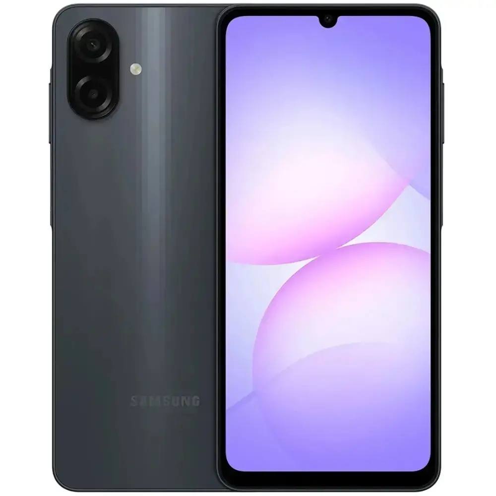Samsung SM-A075 Galaxy A07 4G Non EU Dual Sim 6.7" 4GB/128GB IP54 Black με 1 Χρόνο Εγγύηση απο Samsung Service