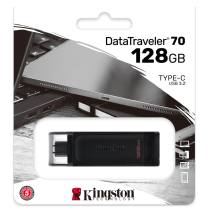USB 3.2 Kingston Flash Drive 64GB USB-C DT70/128GB