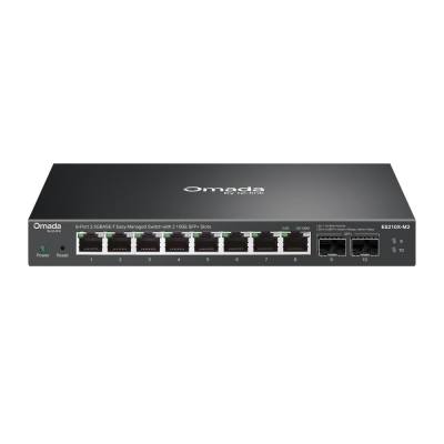 TP-Link Omada 8-Port 2.5G BASE-T Easy Managed Switch with 2 10GE SFP+ Slots (ES210X-M2) (TPES210X-M2)