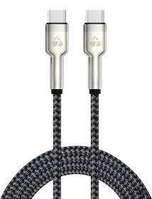 POWERTECH καλώδιο USB-C PTR-0198, PD 60W, 480Mbps, 1m, μαύρο