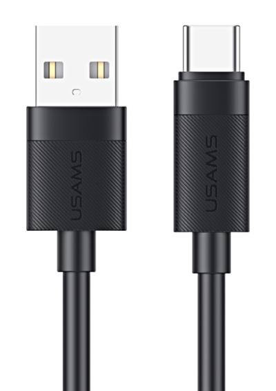 USAMS καλώδιο USB-C σε USB SJ777, 3A, 480Mbps, 1m, μαύρο