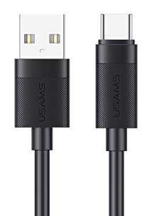 USAMS καλώδιο USB-C σε USB SJ777, 3A, 480Mbps, 1m, μαύρο
