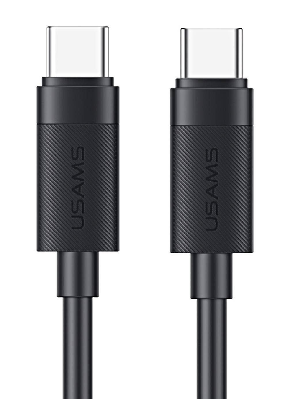 USAMS καλώδιο USB-C SJ780, 60W, 480Mbps, 1m, μαύρο