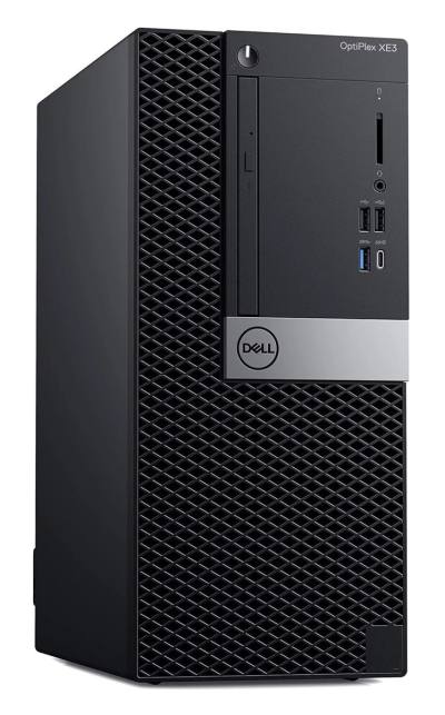 DELL PC OptiPlex XE3 MT, Refurbished Grade A Repainted, i5-8500, 8/256GB M.2, DVD, FreeDOS