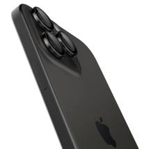 Προστασία Κάμερας Spigen Optik Pro Ez Fit Glass για Apple iPhone 16 Pro 16 Pro Max 17 Pro 17 Pro Max Μαύρο 2 Τεμαχίων