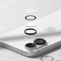 Προστασία Κάμερας με Πλαίσιο Ringke για Apple iPhone 16 16 Plus Μαύρο 2 Τεμαχίων