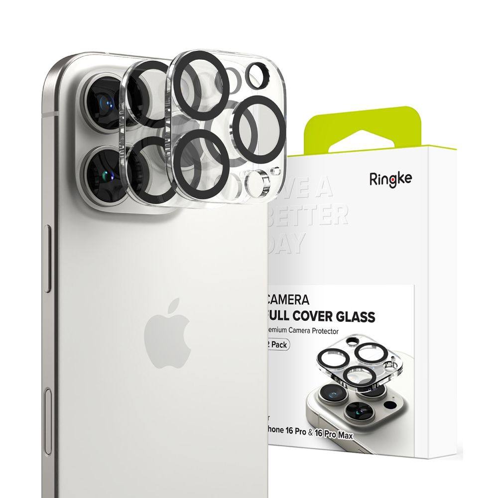 Προστασία Κάμερας Ringke για Apple iPhone 16 Pro 16 Pro Max Διάφανο 2 Τεμαχίων