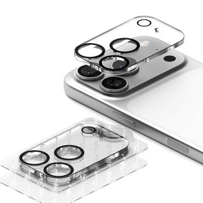 Προστασία Κάμερας Ringke Full Cover για Apple iPhone 17 Pro Max  Μαύρο 2 Τεμαχίων