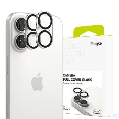 Προστασία Κάμερας Ringke Full Cover για Apple iPhone 17  Μαύρο 2 Τεμαχίων
