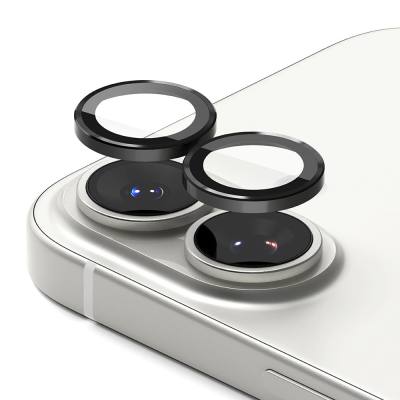 Προστασία Κάμερας με Πλαίσιο Ringke για Apple iPhone 17  Μαύρο 2 Τεμαχίων