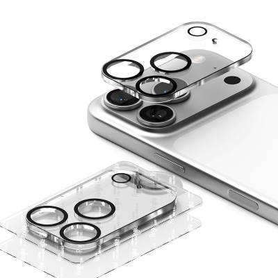 Προστασία Κάμερας Ringke Full Cover για Apple iPhone 17 Pro  Μαύρο 2 Τεμαχίων