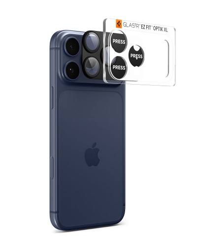 Προστασία Κάμερας Spigen Optik Pro XL Glass Ez Fit για Apple iPhone 17 Pro  Μαύρο