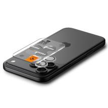 Προστασία Κάμερας Spigen Optik Pro Ez Fit Glass για Apple iPhone 16 Pro 16 Pro Max 17 Pro 17 Pro Max Ασημί 2 Τμχ
