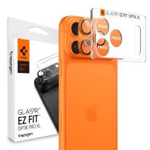 Προστασία Κάμερας Spigen Optik Pro XL Glass Ez Fit για Apple iPhone 17 Pro Max Πορτοκαλί