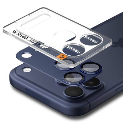 Προστασία Κάμερας Spigen Optik Pro XL Glass Ez Fit για Apple iPhone 17 Pro Max Μπλε
