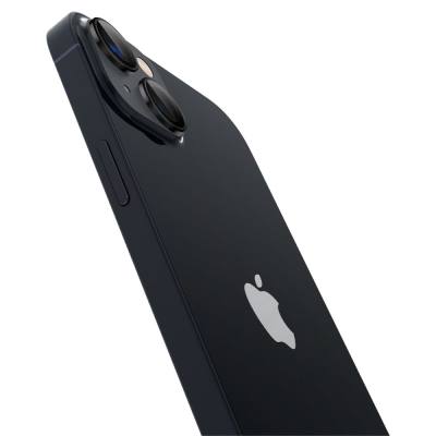 Προστασία Κάμερας Spigen Optik TR Ez Fit για Apple iPhone 14 14 Plus 15 15 Plus 2 Τεμαχίων Black