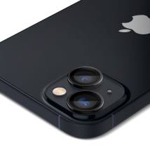Προστασία Κάμερας Spigen Optik TR Ez Fit για Apple iPhone 14 14 Plus 15 15 Plus 2 Τεμαχίων Black