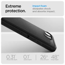 Θήκη Spigen Rugged Armor Magsafe για Apple iPhone 16e 17e Ματ Μαύρη