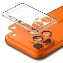 Προστασία Κάμερας Spigen Optik Pro XL Glass Ez Fit για Apple iPhone 17 Pro Πορτοκαλί