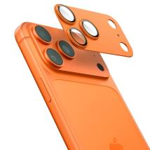 Προστασία Κάμερας Spigen Optik Pro XL Glass Ez Fit για Apple iPhone 17 Pro Πορτοκαλί