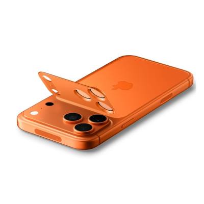 Προστασία Κάμερας Spigen Optik Pro XL Glass Ez Fit για Apple iPhone 17 Pro Πορτοκαλί