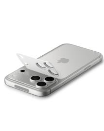 Προστασία Κάμερας Spigen Optik Pro XL Glass Ez Fit για Apple iPhone 17 Pro Max Ασημί