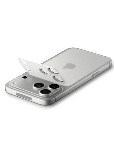 Προστασία Κάμερας Spigen Optik Pro XL Glass Ez Fit για Apple iPhone 17 Pro Ασημί