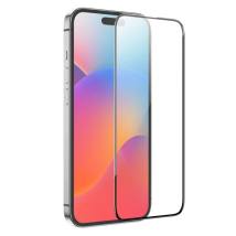 Tempered Glass Hoco Premium Series G16 Full Screen HD 5D Large Arc 0.4mm 9H για Apple iPhone 15 Pro