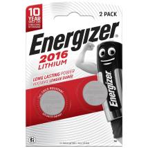 Buttoncell Lithium Energizer CR2016 3V Τεμ. 2