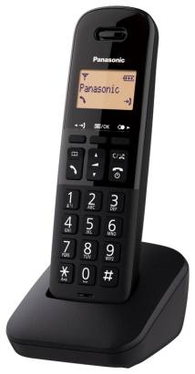 Ασύρματο Ψηφιακό Τηλέφωνο Panasonic KX-TGB610EU Μαύρο με Πλήκτρο Αποκλεισμού Κλήσεων