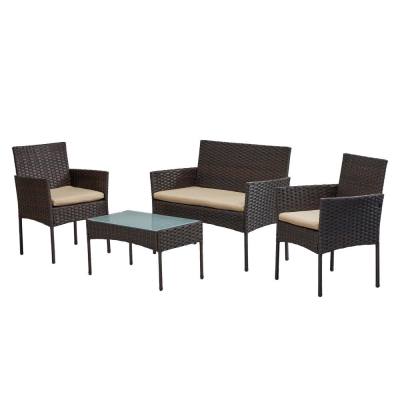 Songmics Έπιπλα Μπαλκονιού Lounge Set (GGF004K05) (SNGGGF004K05)