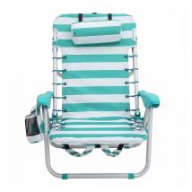 Songmics Beach Chair White/Green 68x63x75cm (GCB62JW) (SNGGCB62JW)