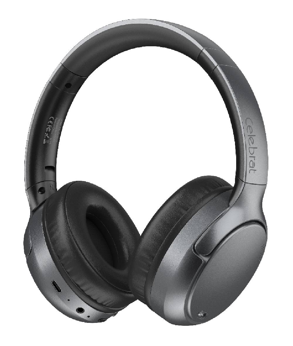 CELEBRAT headphones A41, ασύρματα & ενσύρματα, 40mm, 400mAh, ANC, μαύρα