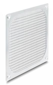 DELOCK σχάρα για 120mm ανεμιστήρα 67458 με φίλτρο σκόνης, μεταλλική, ασημί
