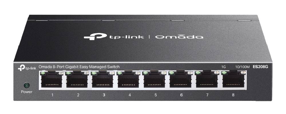 TP-LINK easy managed switch ES208G, 8x Gigabit θύρες, V1.0