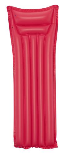 BESTWAY φουσκωτό στρώμα θαλάσσης 44007 με μαξιλάρι, 183x69cm, κόκκινο