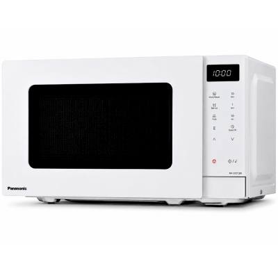 Φούρνος Μικροκυμάτων Panasonic NN-ST21QWEPG 800W με 11 Προγράμματα για Απόψυξη και Ζέσταμα Κούμπια Αφής Χωρητικότητα 20lt Λευκός