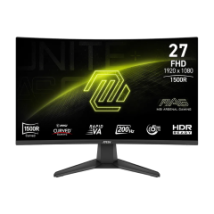 MSI MONITOR GAMING MAG 276CF E20, CURVED VA FHD, 27", 16:9, 250CD/M2, 3000:1, 0.5MS, 200Hz, 1920x1080, 2xHDMI/ 1xDP/ HP OUT, TIL