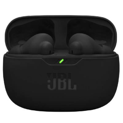 Wireless Hands Free JBL Wave Beam 2 Buds με Pure Bass ANC έως 40 Ώρες Λειτουργίας IP54 και Θήκη Φόρτισης Μαύρα