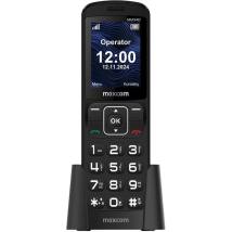 Maxcom MM34D 4G 2.4" 1000mAh με Μεγάλα Πλήκτρα, Ραδιόφωνο, Δόνηση, Φακό, Bluetooth και Βάση Φόρτισης Μαύρο