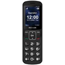 Maxcom MM34D 4G 2.4" 1000mAh με Μεγάλα Πλήκτρα, Ραδιόφωνο, Δόνηση, Φακό, Bluetooth και Βάση Φόρτισης Μαύρο