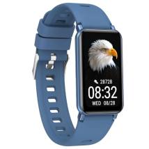 Maxcom Smart Band FW53 Nitro 1.45" 160mAh GPS IP68 με 37 Επιλογές Άσκησης και Μετρήσεων Μπλε