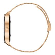 Maxcom Smartwatch FW52 Diamond 1.06" 150mAh IP67 με Έξτρα Λουράκι και Δυνατότητα Ειδοποιήσεων Χρυσό