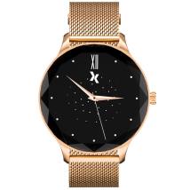 Maxcom Smartwatch FW52 Diamond 1.06" 150mAh IP67 με Έξτρα Λουράκι και Δυνατότητα Ειδοποιήσεων Χρυσό