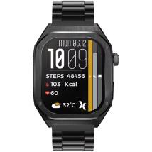 Smartwatch Maxcom FW65 Iron S 1.95” Amoled IP68 400mAh με Έξτρα Λουράκι Μαύρο