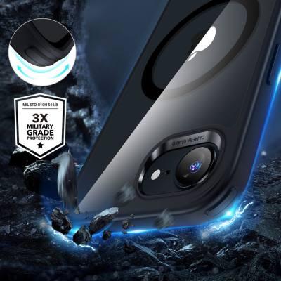 Θήκη Esr Classic Hybrid Halolock Magsafe για Apple iPhone 16e 17e Διάφανη-Μαύρη