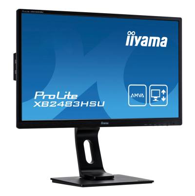 IIYAMA used οθόνη XB2483HSU LED, 23.8", 1920x1080, VGA/HDMI/DisplayPort, Grade B