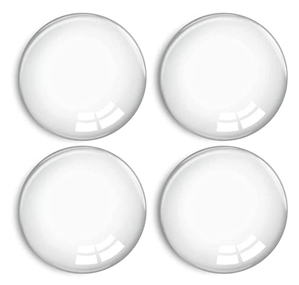 HOME USE στοπ πόρτας HUH-0263, αυτοκόλλητο, PU πλαστικό, 40x8mm, διάφανο, 4τμχ